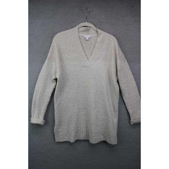 J. Jill Long Sleeve V-Neck Sweater Tunic-Size Small-Soft-Oversized - Picture 1 of 10